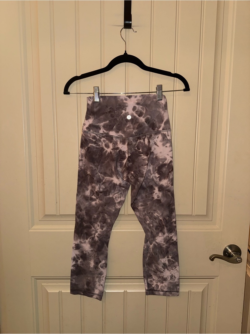 Lululemon Align High Rise Diamond Dye Crop 21”- Size 4 Mink Berry W6CCNS